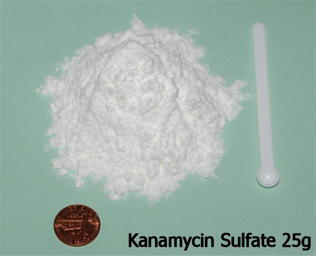 25 Grams Kanamycin Sulfate Powder