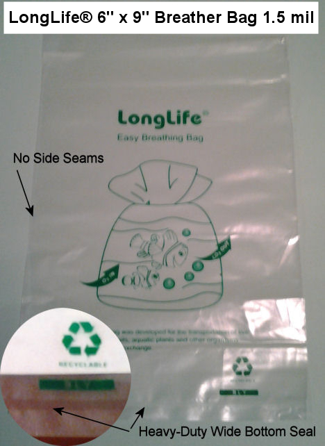 LongLife 6 x 9 Breather Bag